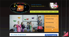 Desktop Screenshot of diewunschkiste.com